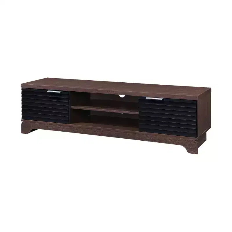 58.66 in. Wood TV Stand with 2 Storage Cabinets, Fits TVs up to 65 in.