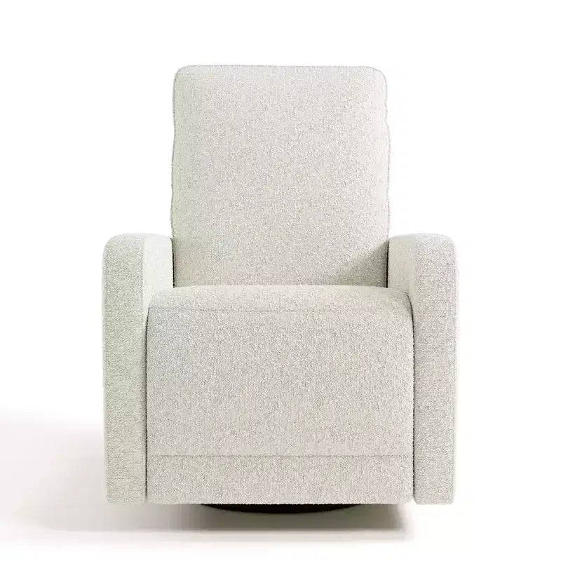 Deluxe Nursery Power Recliner Swivel Glider with Dual USB Charging
