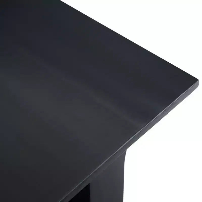 Table d'appoint étroite de style transitionnel en bois massif, 14 po de large