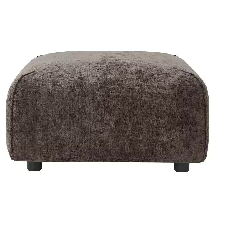 Pouffe carré rembourré moderne