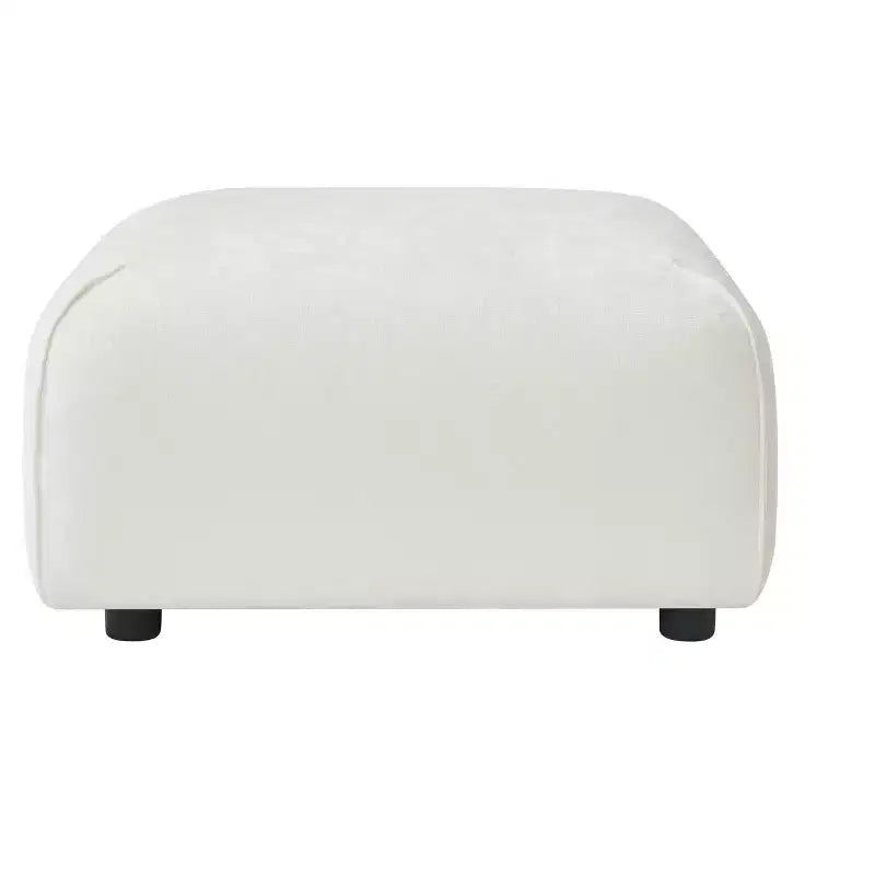 Pouffe carré rembourré moderne