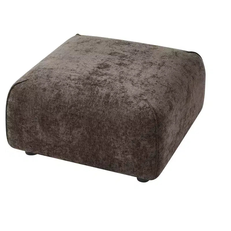 Pouffe carré rembourré moderne
