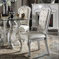 25.75" Dresden Dining Chair: Upholstered, Tufted Back, Composite Wood - Acme Furniture