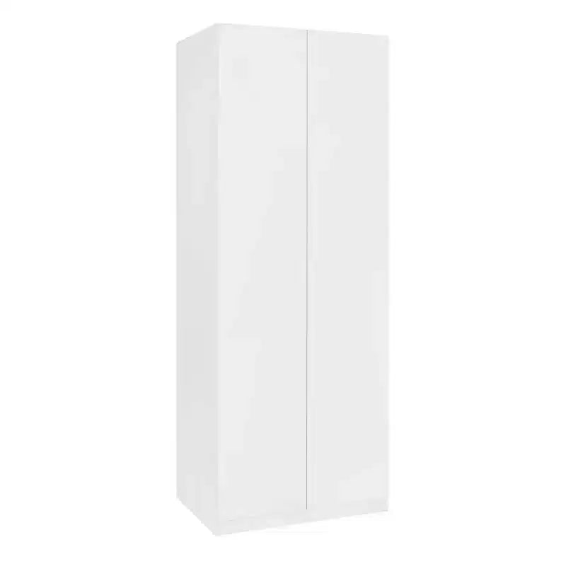 Placard-penderie 2 portes et 4 étagères