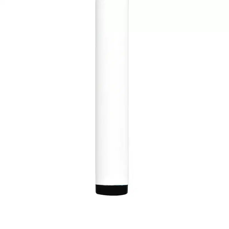 Table de bistrot moderne de 31" - Base en aluminium anticorrosion au design arborescent avec plateau circulaire en verre trempé pour usage intérieur/extérieur