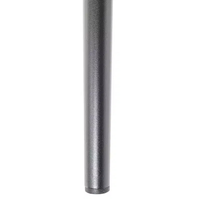 Table de bistrot moderne de 31" - Base en aluminium anticorrosion au design arborescent avec plateau circulaire en verre trempé pour usage intérieur/extérieur